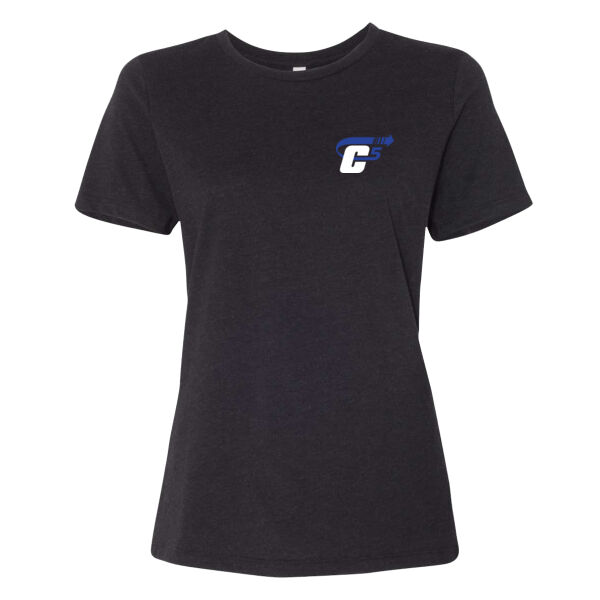 C5 Expedite Printed - Women’s Relaxed Fit Heather CVC Tee Thumbnail