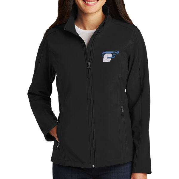 C5 Expedite Embroidered - Ladies Core Soft Shell Jacket Thumbnail