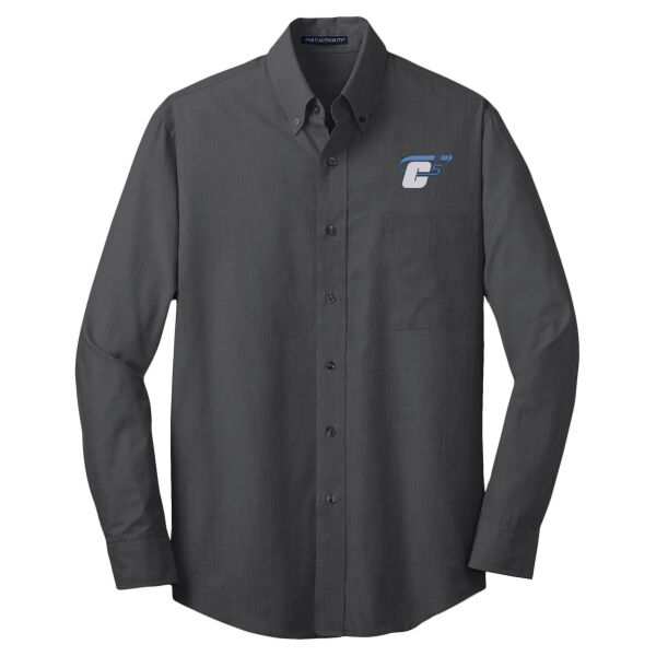C5 Expedite Embroidered - Crosshatch Easy Care Shirt Thumbnail