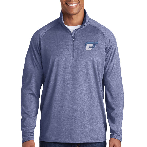 C5 Expedite Embroidered - Sport Wick ® Stretch 1/4 Zip Pullover Thumbnail