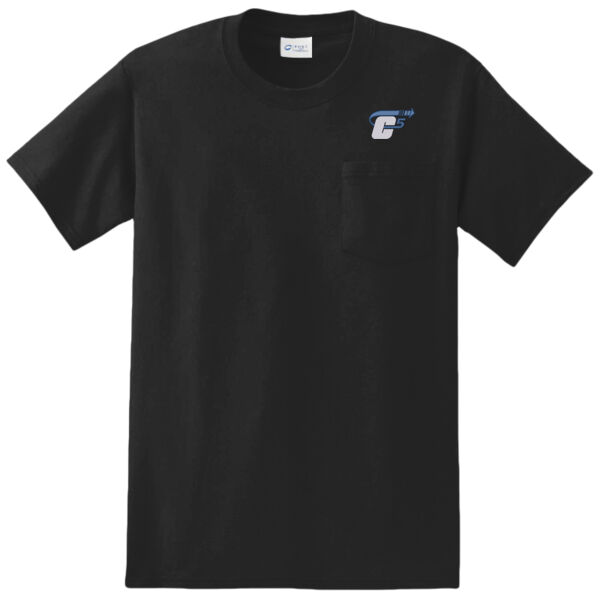 C5 Expedite Embroidered - Essential Pocket Tee Thumbnail