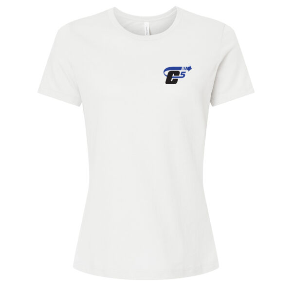 C5 Expedite Printed - Women’s Relaxed Fit Heather CVC Tee Thumbnail